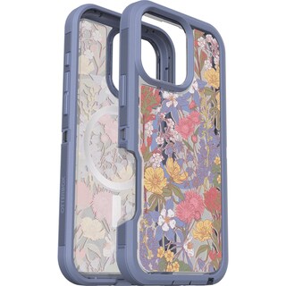 Foto 3 | Foto 3 | Funda Para Teléfono Otterbox Defender Series Xt, Transparente, Floral, Morado - Venta Internacional.