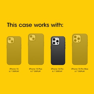 Foto 2 | Foto 2 | Funda Otterbox Symmetry Series Para Iphone 15 Pro, Color Negro - Venta Internacional.