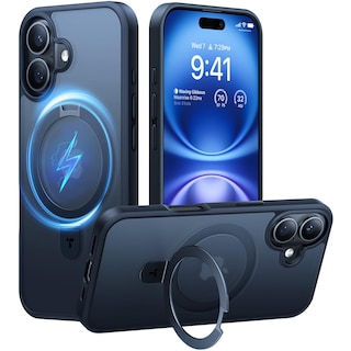 Foto 1 | Foto 1 | Funda Magnética Torras Con Soporte Para Iphone 16 De 6.1 Pulgadas, Color Negro - Venta Internacional.