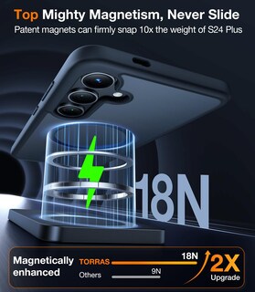 Foto 3 | Foto 3 | Funda De Teléfono Torras Magnética A Prueba De Golpes Para Samsung Galaxy S24 Plus - Venta Internacional.