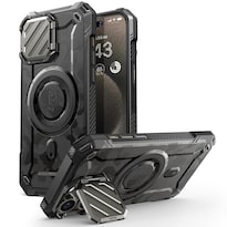 Funda De Teléfono Supcase Ubmag Xt Para Iphone 15 Pro Max Blackcamo - Venta Internacional.
