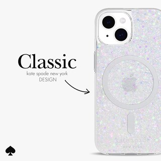 Foto 5 | Foto 5 | Funda De Teléfono Kate Spade New York Chunky Glitter Iridiscente - Venta Internacional.
