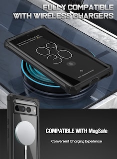 Foto 4 | Foto 4 | Funda Poetic Guardian Magpro Compatible Con Pixel 7 Pro Negra - Venta Internacional.