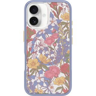 Foto 1 | Foto 1 | Funda Otterbox Para Iphone 16, Simetría, Transparente, Floral, Morado - Venta Internacional.