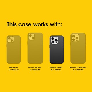 Foto 2 | Foto 2 | Funda Otterbox Commuter Series Para Iphone 15 Pro, Tela Vaquera Nítida - Venta Internacional.