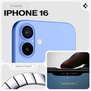 Foto 2 | Foto 2 | Funda Spigen Tough Armor (ai) Magfit Para Iphone 16 Con Soporte - Venta Internacional.