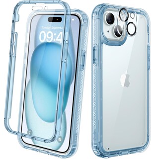 Foto 1 | Foto 1 | Funda De Teléfono Diaclara Diseñada Para Iphone 15 6.1 (azul Transparente) - Venta Internacional.