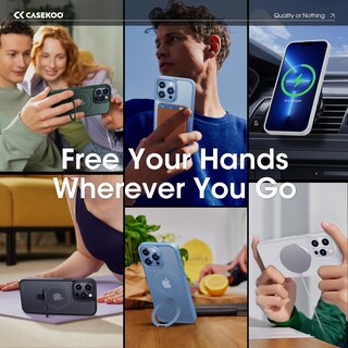 Foto 5 | Foto 5 | Funda De Teléfono Casekoo Diseñada Para Iphone 13 Pro Max, Color Blanco Esmerilado - Venta Internacional.