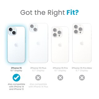 Foto 2 | Foto 2 | Funda De Teléfono Speck Clear Gemshell Para Iphone 15/14/13 De 6.1 Pulgadas - Venta Internacional.