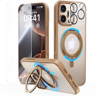 Foto 1 | Foto 1 | Funda De Teléfono Jueshituo 3 En 1 Para Iphone 16 Pro Max Desert Brown - Venta Internacional.