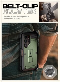 Foto 6 | Foto 6 | Funda De Teléfono Supcase Unicorn Beetle Pro Para Samsung Galaxy S24 Ultra - Venta Internacional.