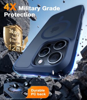 Foto 4 | Foto 4 | Funda De Teléfono Torras Stronger Magnética A Prueba De Golpes Para Iphone 16 Pro - Venta Internacional.