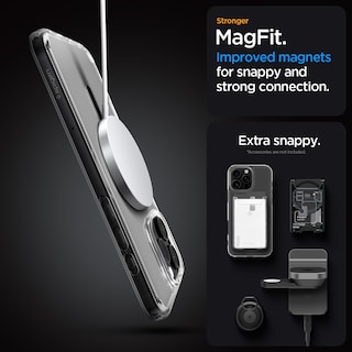 Foto 5 | Foto 5 | Funda Spigen Ultra Hybrid Magfit Para Iphone 16 Pro De Fibra De Carbono - Venta Internacional.