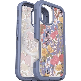 Foto 3 | Foto 3 | Funda Para Teléfono Otterbox Defender Series Xt, Transparente, Floral, Morado - Venta Internacional.
