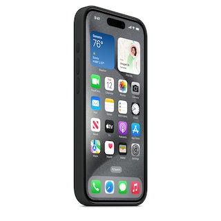 Foto 3 | Foto 3 | Funda De Silicona Para Apple Iphone 15 Pro Con Magsafe, Color Negro - Venta Internacional.