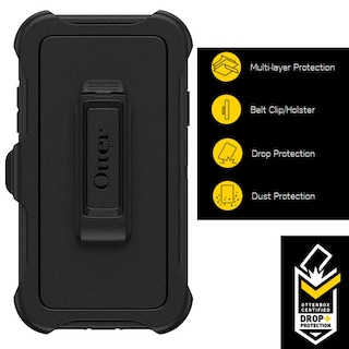Foto 3 | Foto 3 | Funda De Teléfono Otterbox Defender Series Para Iphone 11 Negra - Venta Internacional.