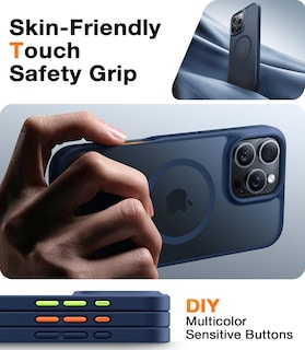 Foto 6 | Foto 6 | Funda De Teléfono Torras Magnética A Prueba De Golpes Para Iphone 16 Pro Max - Venta Internacional.