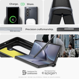 Foto 6 | Foto 6 | Funda Spigen Slim Armor Pro Para El Galaxy Z Fold 6 (2024) - Venta Internacional.