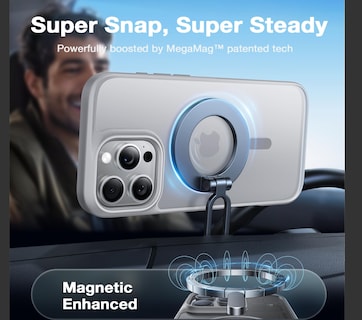 Foto 3 | Foto 3 | Funda De Teléfono Torras Magnética A Prueba De Golpes Para Iphone 16 Pro Max - Venta Internacional.