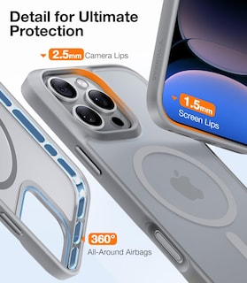 Foto 5 | Foto 5 | Funda De Teléfono Torras Magnética A Prueba De Golpes Para Iphone 16 Pro Max - Venta Internacional.