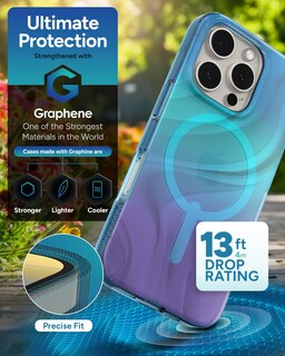 Foto 4 | Foto 4 | Funda De Teléfono Zagg Milan Snap Para Iphone 16 Pro Que Cambia De Color - Venta Internacional.