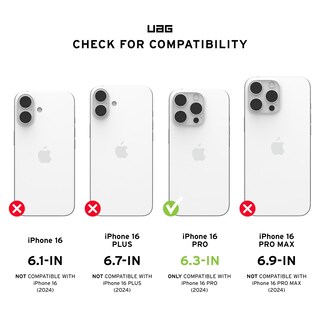 Foto 2 | Foto 2 | Funda Para Teléfono Urban Armor Gear Uag Monarch Pro Iphone 16 Pro - Venta Internacional.