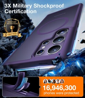Foto 4 | Foto 4 | Funda De Teléfono Torras Magnética A Prueba De Golpes Para Samsung S24 Ultra - Venta Internacional.