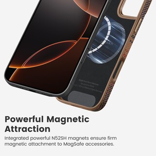 Foto 6 | Foto 6 | Funda Pitaka Para Iphone 16 Pro Con Magsafe Military Grade - Venta Internacional.