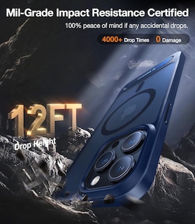Foto 4 | Foto 4 | Funda Para Teléfono Torras Strong Magnetic Stand Iphone 13 Pro Azul - Venta Internacional.