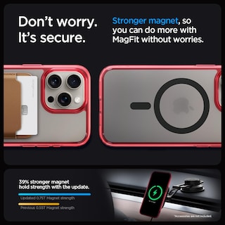 Foto 5 | Foto 5 | Funda Para Teléfono Spigen Ultra Hybrid Magfit Iphone 15 Pro Max - Venta Internacional.