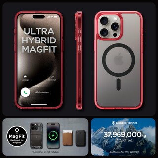 Foto 7 | Foto 7 | Funda Para Teléfono Spigen Ultra Hybrid Magfit Iphone 15 Pro Max - Venta Internacional.