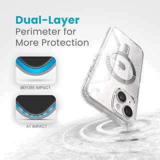 Foto 5 | Foto 5 | Funda De Teléfono Speck Clear Presidio Grip Para Iphone 15 De 6.1 Pulgadas - Venta Internacional.