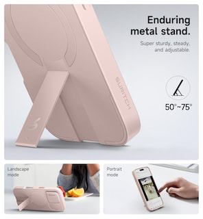 Foto 5 | Foto 5 | Funda Suritch Para Iphone 16 Pro Con Cámara Deslizante, Color Rosa - Venta Internacional.