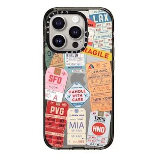 Foto 1 | Foto 1 | Funda De Teléfono Casetify Impact Para Iphone 15 Pro, Color Negro Transparente - Venta Internacional.