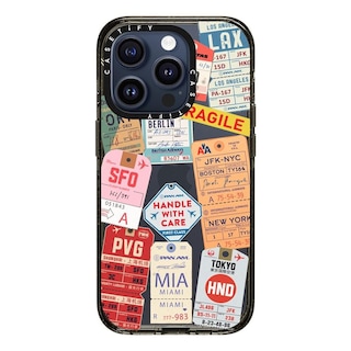 Foto 2 | Foto 2 | Funda De Teléfono Casetify Impact Para Iphone 15 Pro, Color Negro Transparente - Venta Internacional.