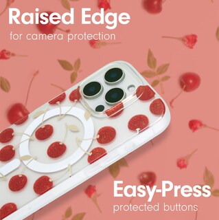 Foto 5 | Foto 5 | Funda De Teléfono Sonix Para Iphone 16 Pro Cherry On Top Red Glitter - Venta Internacional.