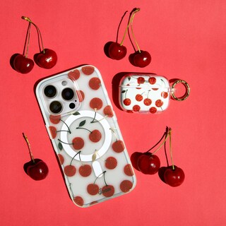 Foto 6 | Foto 6 | Funda De Teléfono Sonix Para Iphone 16 Pro Cherry On Top Red Glitter - Venta Internacional.
