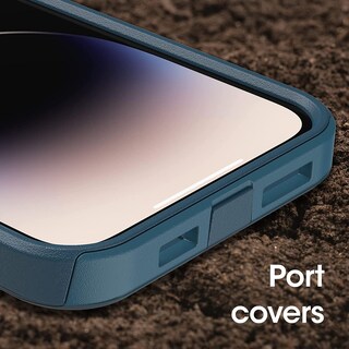 Foto 4 | Foto 4 | Funda Otterbox Commuter Series Para Iphone 14 Pro Max, Color Azul - Venta Internacional.