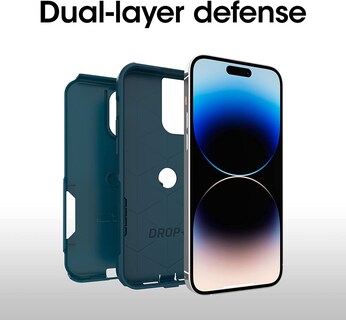 Foto 5 | Foto 5 | Funda Otterbox Commuter Series Para Iphone 14 Pro Max, Color Azul - Venta Internacional.