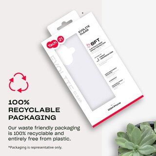 Foto 5 | Foto 5 | Protección Contra Impactos Case Tech21 Evolite Para Iphone 16, Transparente - Venta Internacional.