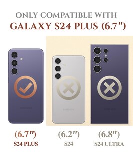 Foto 2 | Foto 2 | Funda De Teléfono Gviewin Diseñada Para Samsung Galaxy S24+ Plus 6.7 - Venta Internacional.