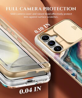 Foto 3 | Foto 3 | Funda De Teléfono Gviewin Diseñada Para Samsung Galaxy S24+ Plus 6.7 - Venta Internacional.