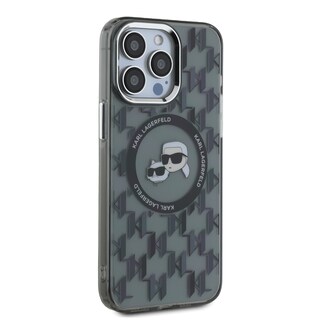 Foto 4 | Foto 4 | Funda Karl Monograma Cabeza K&c Para Iphone 15 Pro - Negro