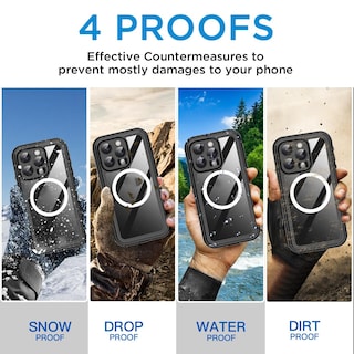 Foto 3 | Foto 3 | Funda Impermeable Aicase Para Iphone 16 Pro De 6.3 Pulgadas Con Magsafe - Venta Internacional.