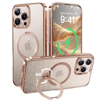 Funda De Teléfono Casekoo Glitter 360° Con Función Atril Para Iphone 16 Pro Max - Venta Internacional.