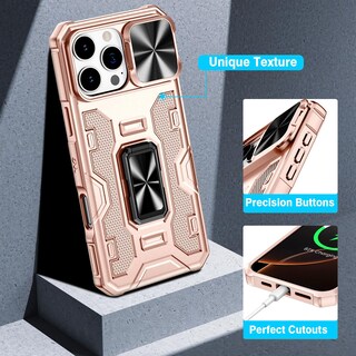 Foto 7 | Foto 7 | Funda De Teléfono Vego Para Iphone 16 Pro Max Con Clip Para Cinturón - Venta Internacional.