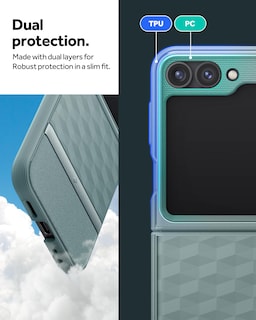 Foto 5 | Foto 5 | Funda Protectora Caseology Parallax 3d Ergonómica Para Samsung Z Flip 6 - Venta Internacional.