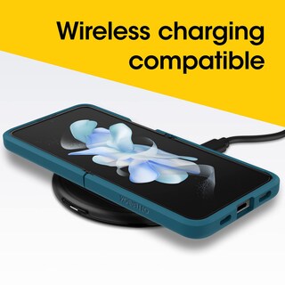 Foto 6 | Foto 6 | Funda Otterbox Thin Flex Series Para Samsung Z Flip4, Color Azul - Venta Internacional.