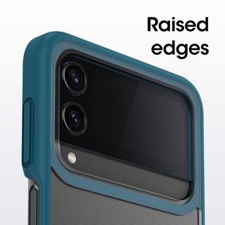 Foto 7 | Foto 7 | Funda Otterbox Thin Flex Series Para Samsung Z Flip4, Color Azul - Venta Internacional.