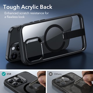 Foto 7 | Foto 7 | Funda De Teléfono Esr Boost Series Para Iphone 15 Pro Max, Color Negro Transparente - Venta Internacional.